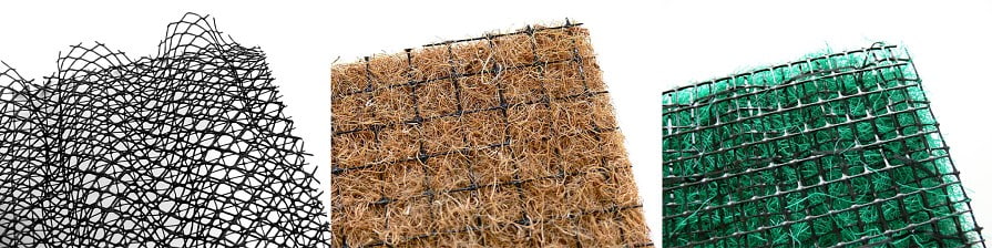 Kombinált és műanyag erózióvédelmi matracok